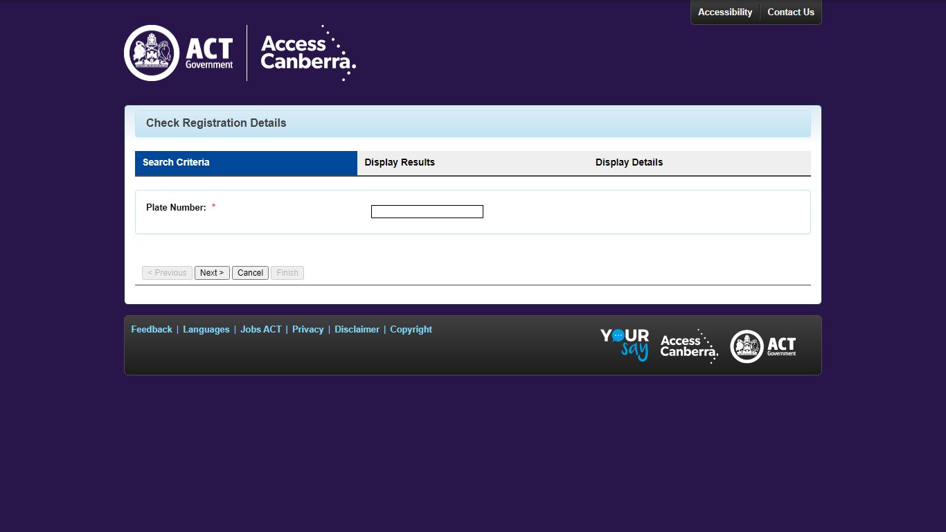 ACT Rego Transaction